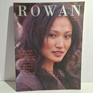 2003 Rowan Knitting UK Magazine Issue #34 Patterns Instructions Vintage Book